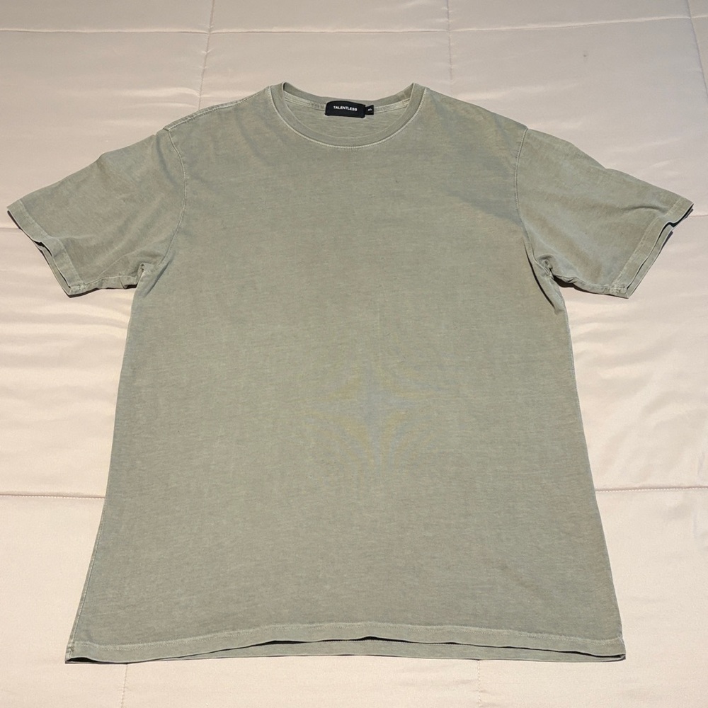 Talentless Mens Premium Tee Light Green
